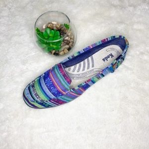 Colourful Boho Slip-On Keds